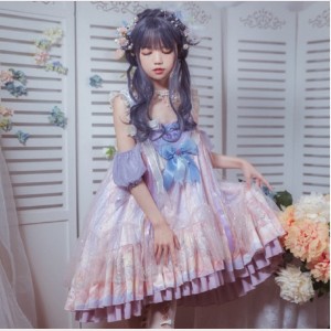 Dog Donut Sweet Lolita Dress JSK by YingLuoFu (SF83)
